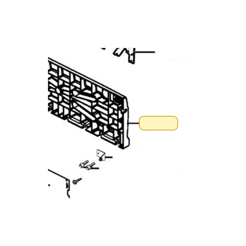 80100-LEE8-E00-N1R LID REAR STORAGE (Black) — diagram cutout