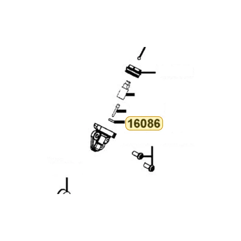 16086-LDB5-700 WASHER CHOKE — diagram cutout