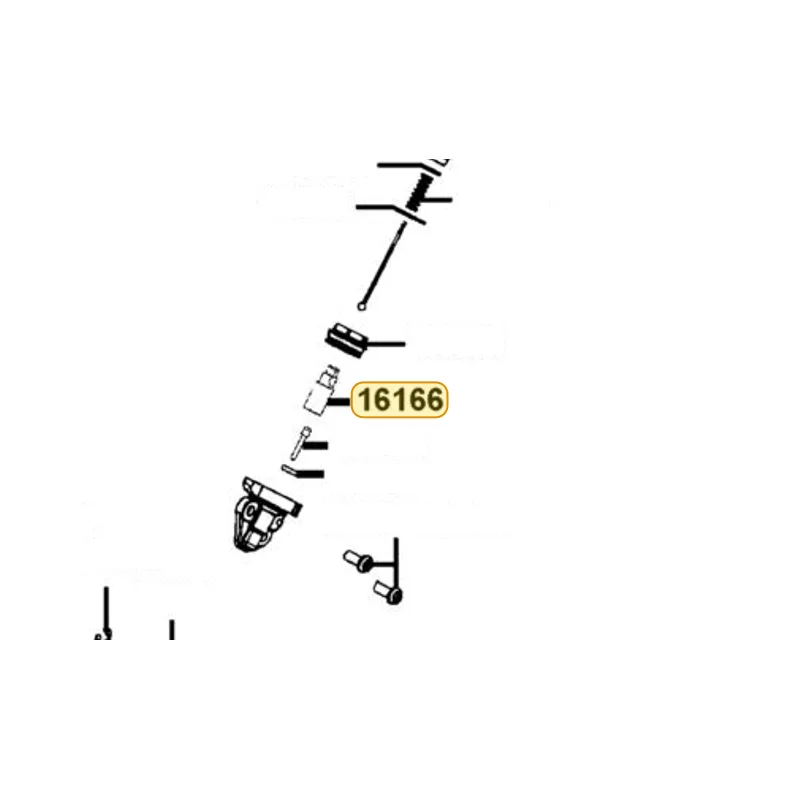 16166-LDB5-700 PISTON CHOKE — diagram cutout
