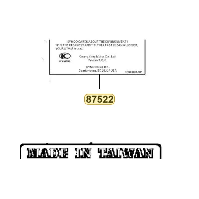 87522-LEE8-M31-T01 USA EPA HANG TAG — diagram cutout