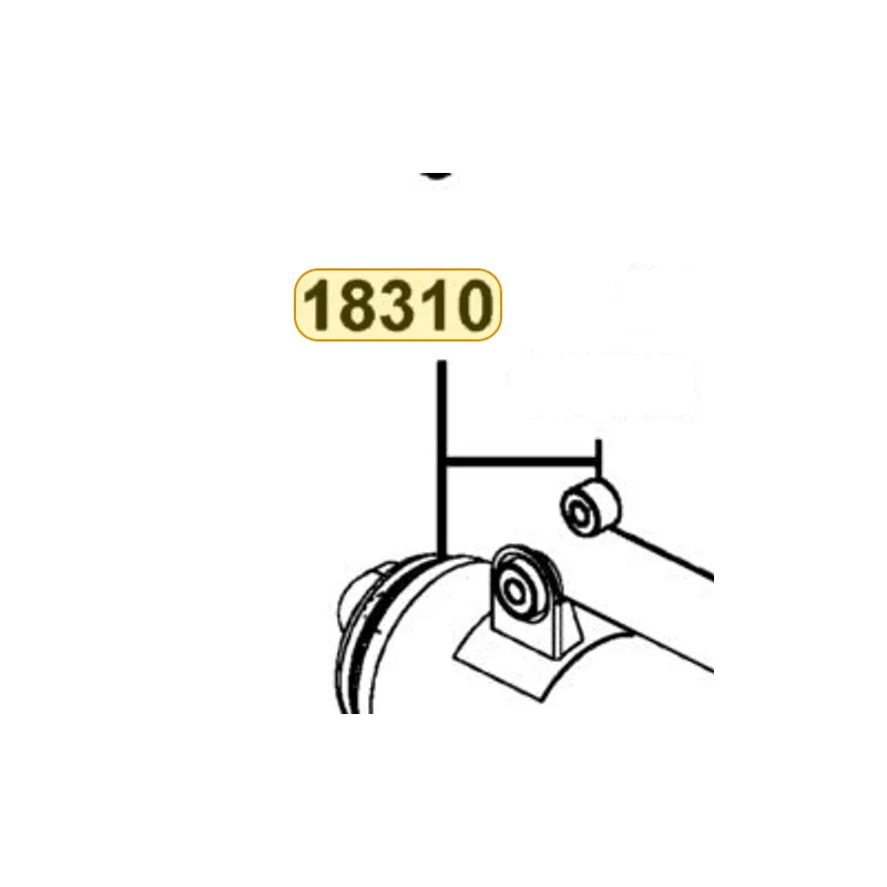 18310-LEE8-E00 MUFFLER COMP. — diagram cutout