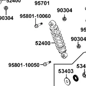 52400-LKM8-E00 CUSHION ASSY RR — diagram cutout