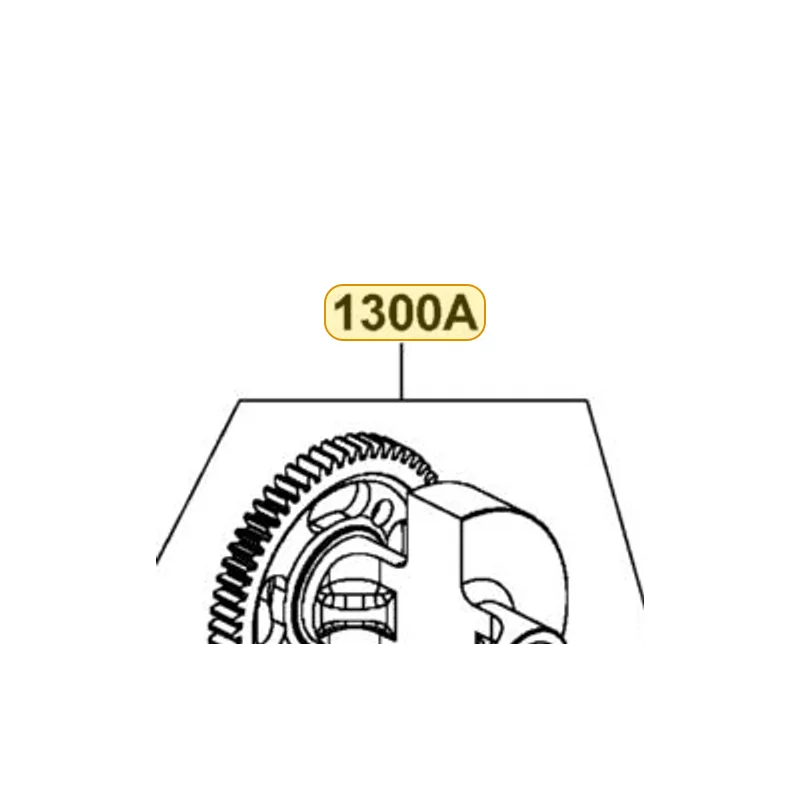 1300A-ALB1-305 CRANK BALANCER COMP — diagram cutout