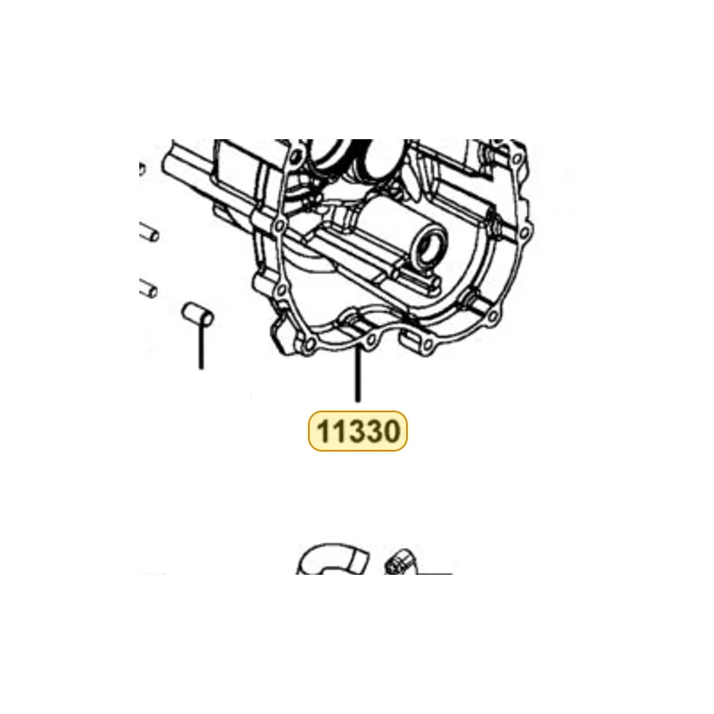 11330-ALB1-900 COVER COMP R CRANK CASE — diagram cutout