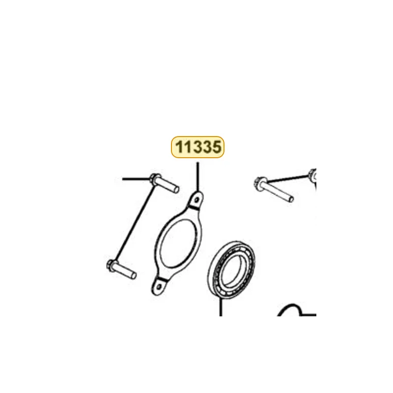 11335-ALB1-900 PLATE BRG HOLD — diagram cutout
