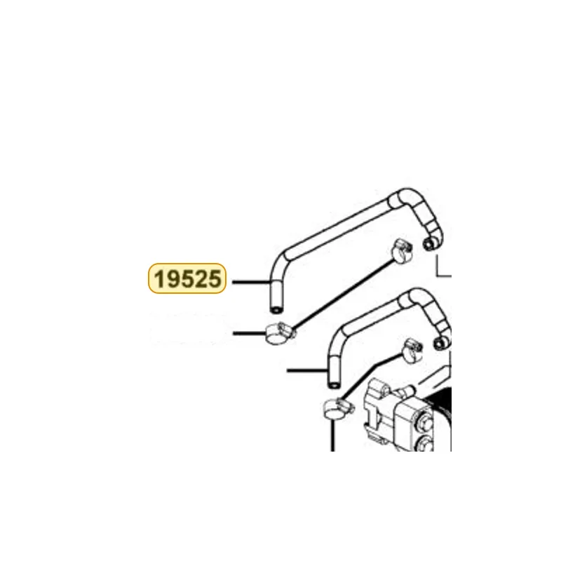 19525-ALB1-900 OIL COOLER HOSE OIL IN — diagram cutout