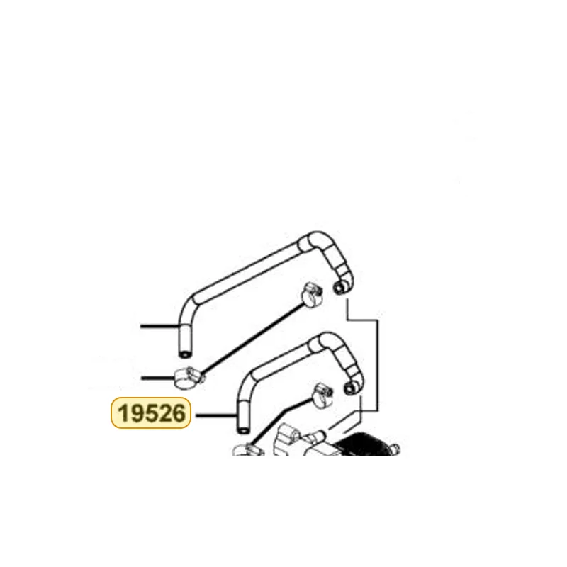 19526-ALB1-900 OIL COOLER HOSE OIL EX — diagram cutout