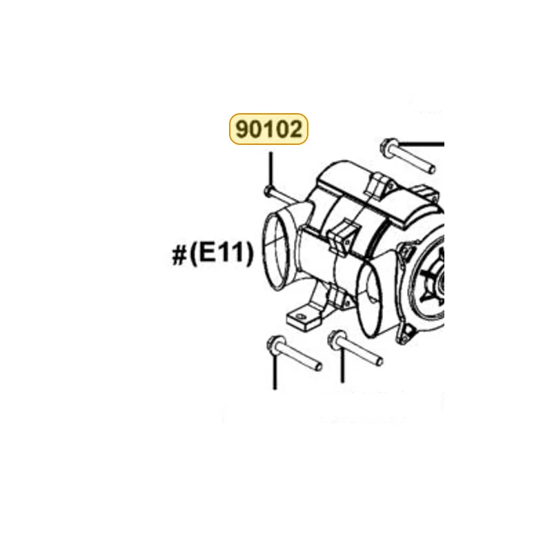 90102-KED9-950 BOLT ENG HANGER 10*286 — diagram cutout