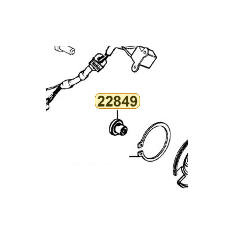 22849-ALB1-900 ROD SHIFT LIFTER — diagram cutout