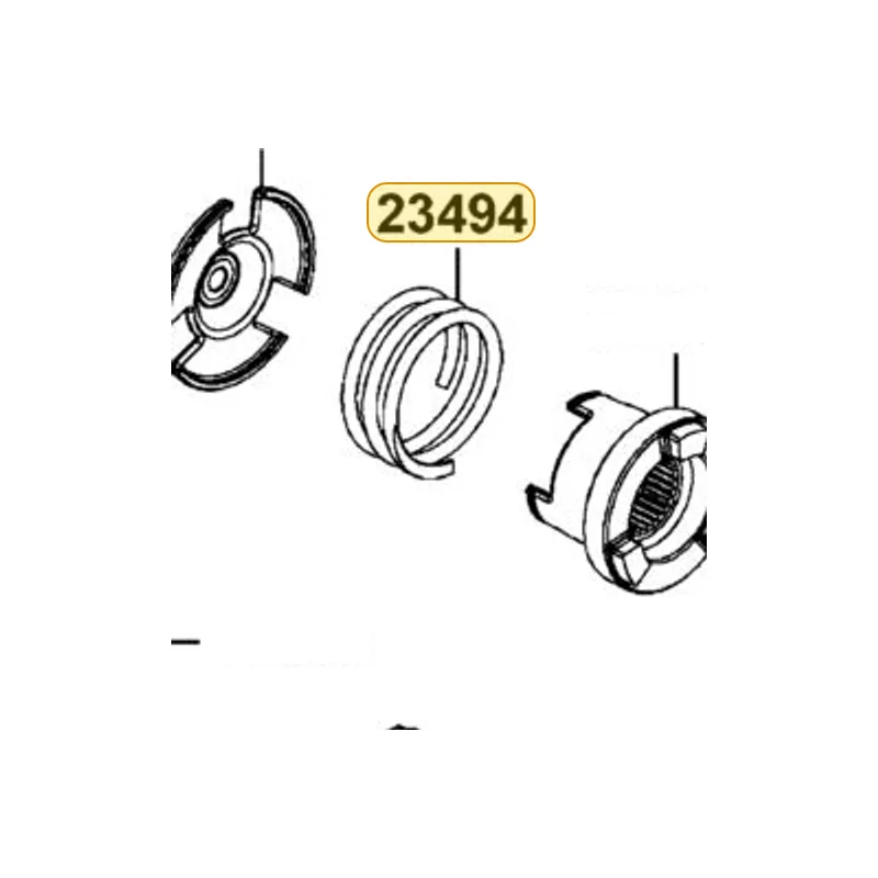 23494-ALB1-900 SPRING A SHIFT — diagram cutout