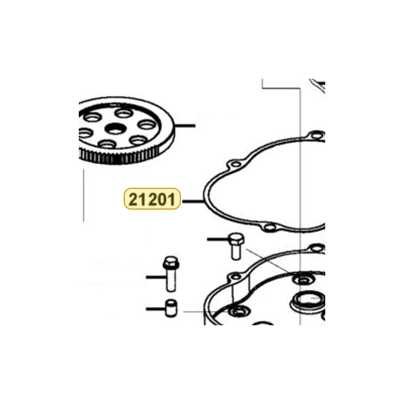 21201-ALB1-900 GASKET ACTUATOR CONTROL — diagram cutout