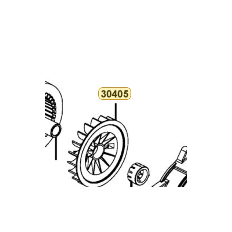 30405-ALB1-900 FAN — diagram cutout