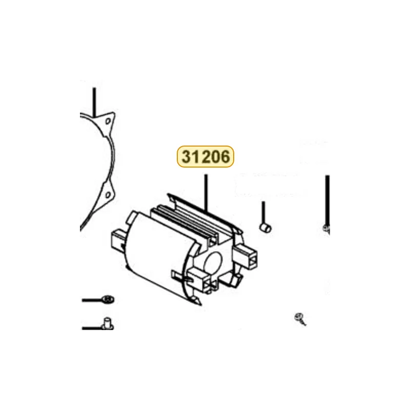 31206-ALB1-900 ROTOR — diagram cutout