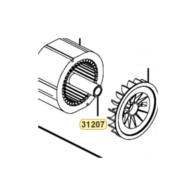 31207-ALB1-900 SHAFT — diagram cutout