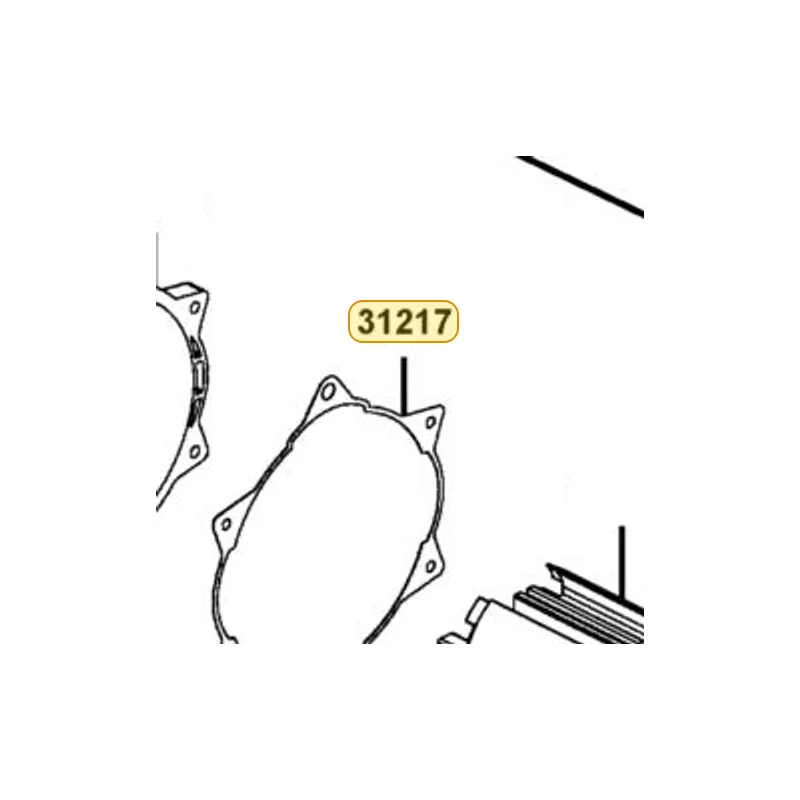 31217-ALB1-900 GASKET — diagram cutout