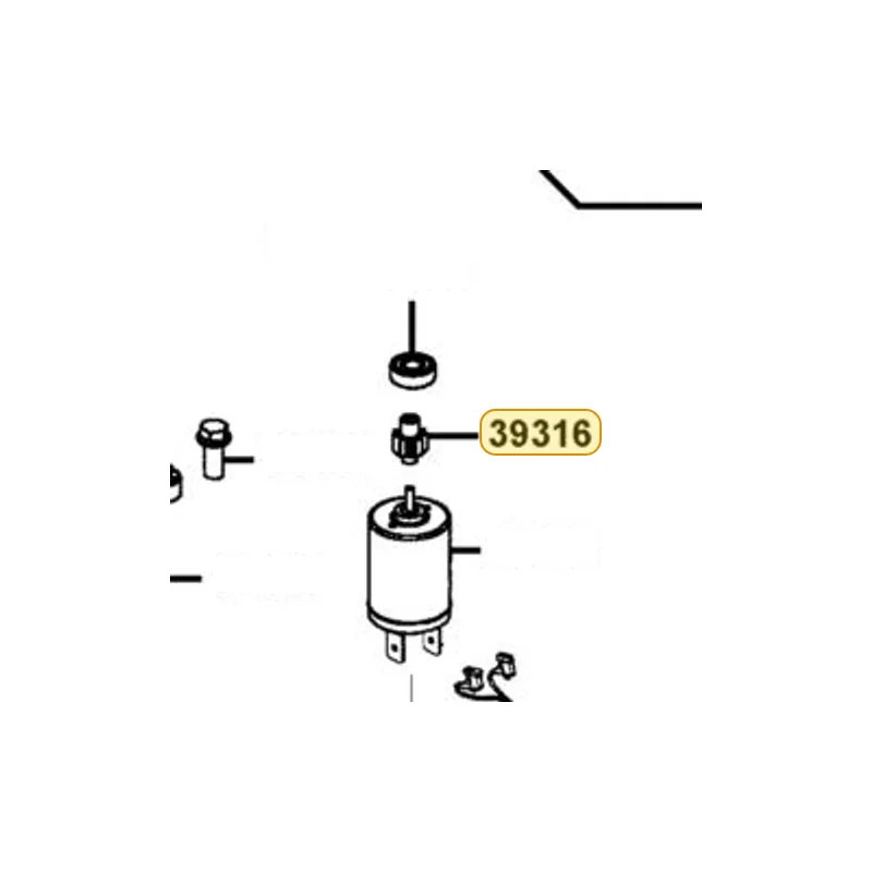 39316-ALB1-900 GEAR-PINION — diagram cutout