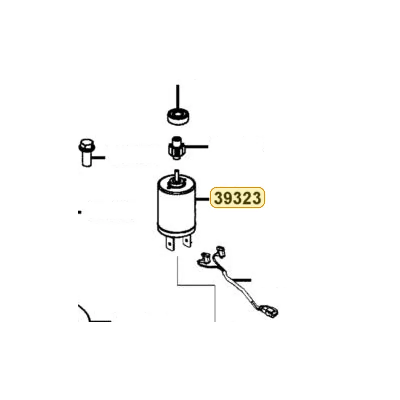 39323-PWB1-900 MOTOR — diagram cutout