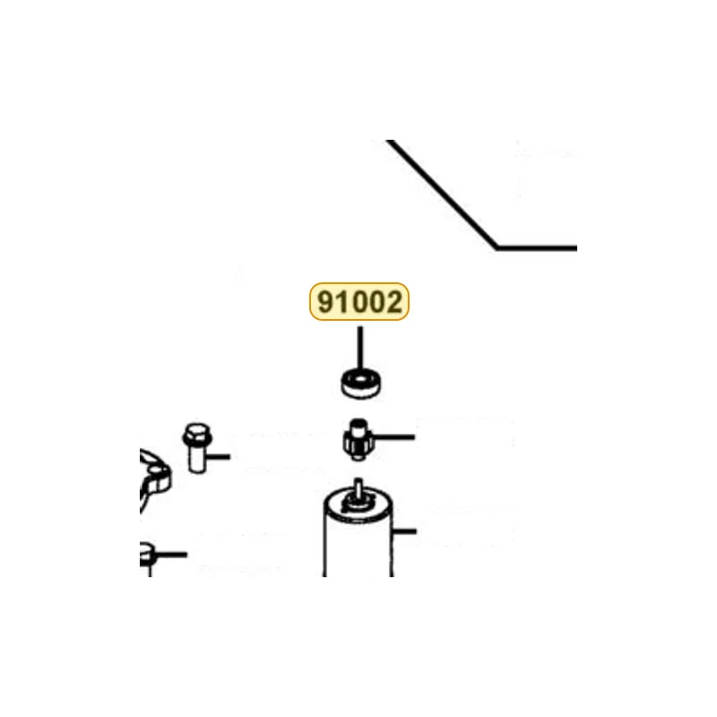 91002-ALB1-900 BRG BALL 696ZZ — diagram cutout