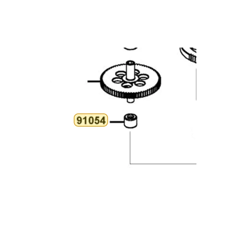 91054-ALB1-900 NK8/12 NEEDLE BEARING — diagram cutout