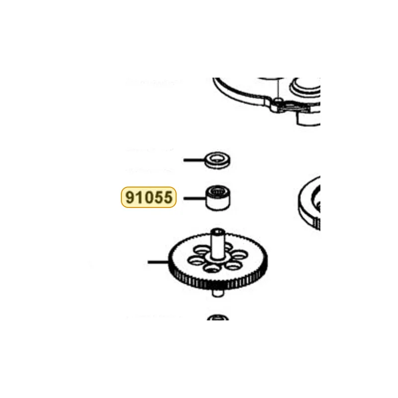 91055-ALB1-900 NK10/12 NEEDLE BEARING — diagram cutout