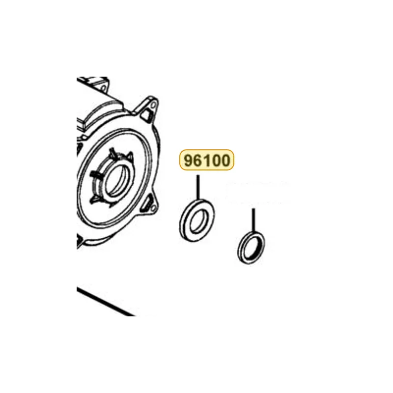 96100-ALB1-900 BEARING BALL RADIAL 6007LLU — diagram cutout