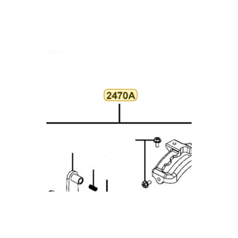 2470A-ALB1-900 HANDLE ASSY CHANGE — diagram cutout