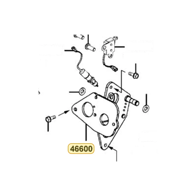 46600-ALB1-900 STAY PEDAL ASSY. — diagram cutout