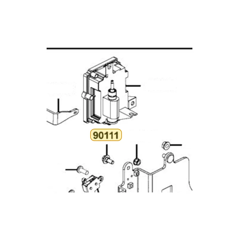 90111-KAM1-001 BOLT FLANGE 6MM — diagram cutout