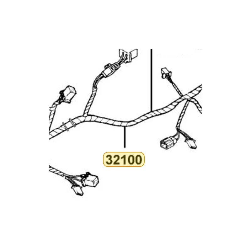 32100-ALB1-M31 HARNESS WIRE — diagram cutout