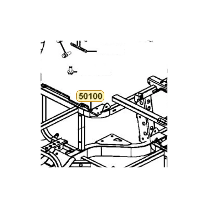 50100-ALB1-M01 BODY COMP FRAME — diagram cutout