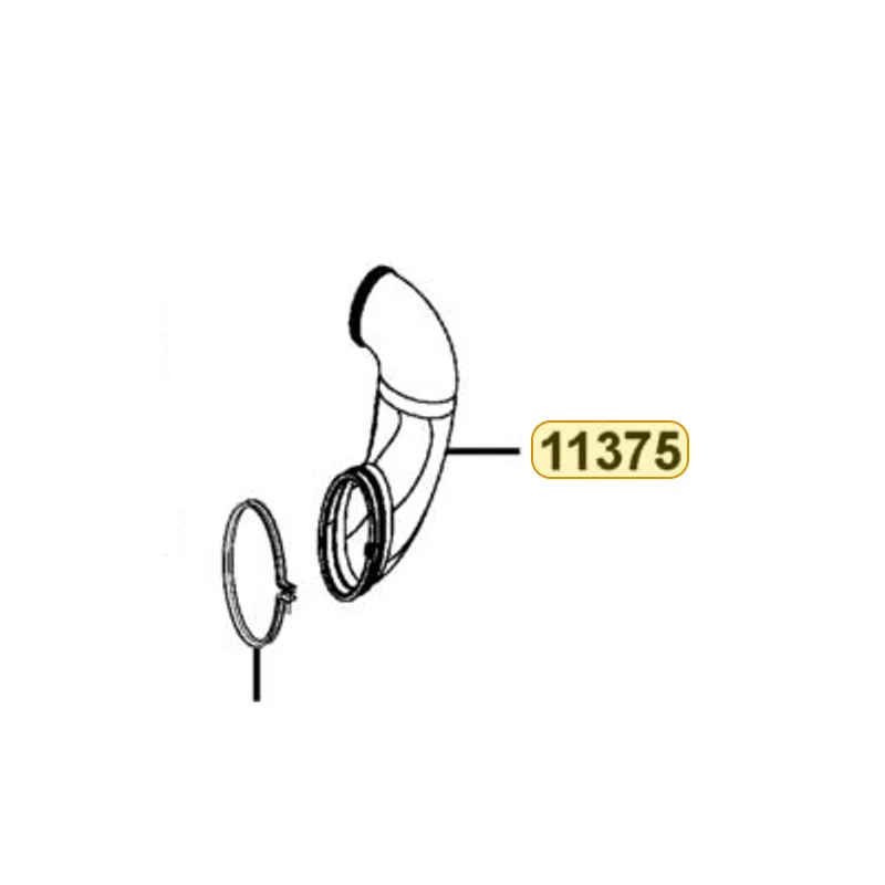11375-ALB1-900 DUCT IN GENERATOR — diagram cutout
