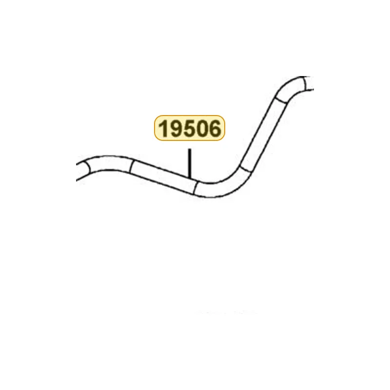 19506-ALB1-900 HOSE WATER — diagram cutout