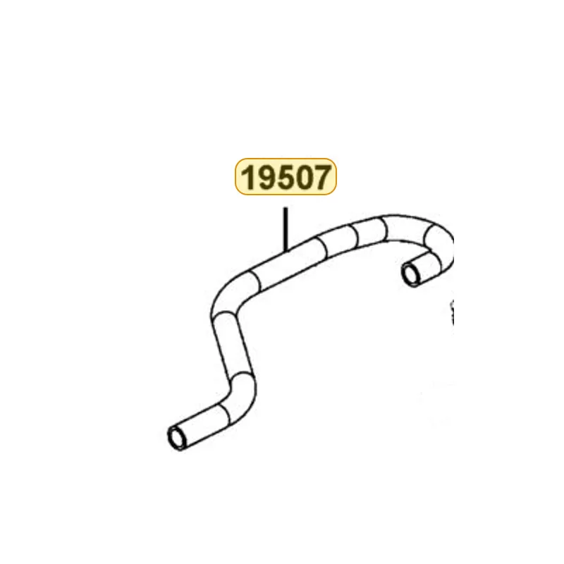 19507-ALB1-900 HOSE WATER — diagram cutout