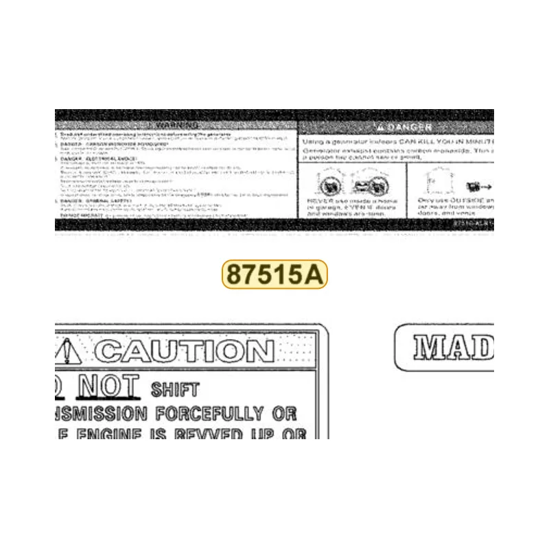87515-ALB1-E03-T01 LABEL WARNING — diagram cutout