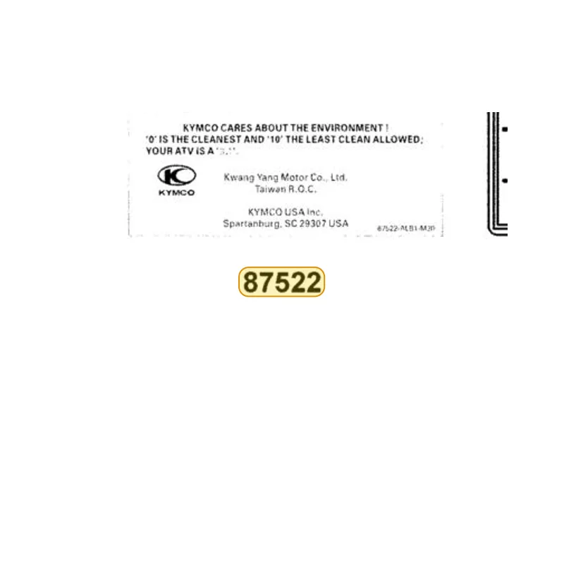 87522-ALB1-M30-T01 USA EPA HANG TAG — diagram cutout