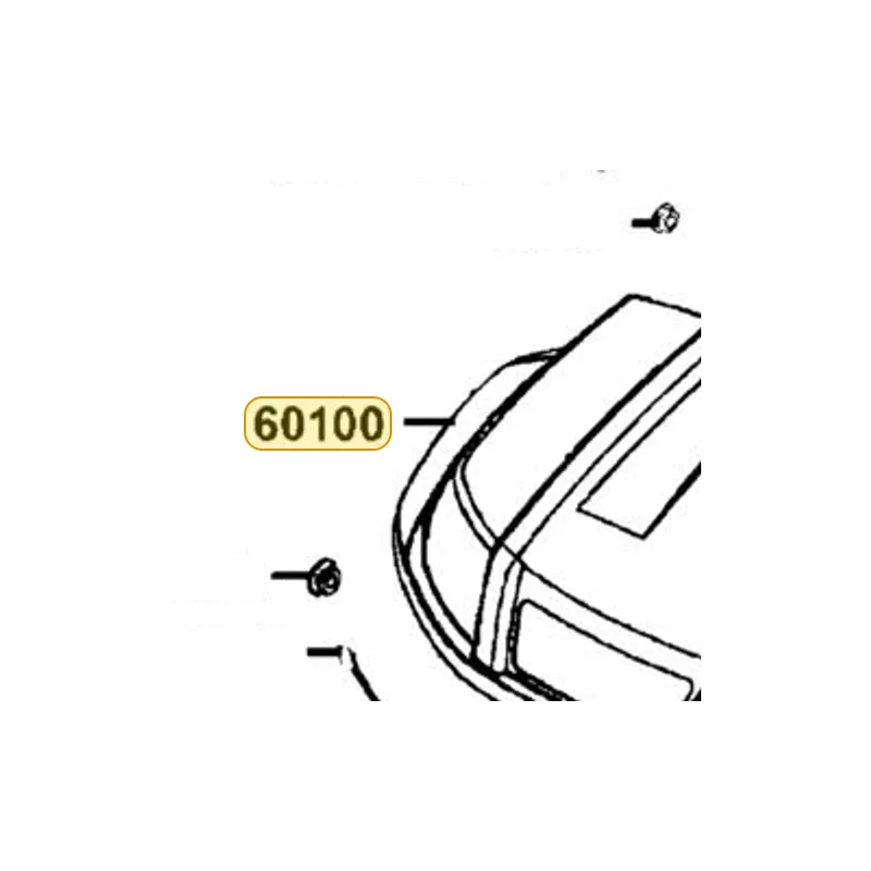 60100-LEE8-600-HUP FENDER FRONT SILVER — diagram cutout