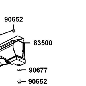 83500-LEE8-600-JFT PANEL R REAR FENDER (New Conceal) — diagram cutout