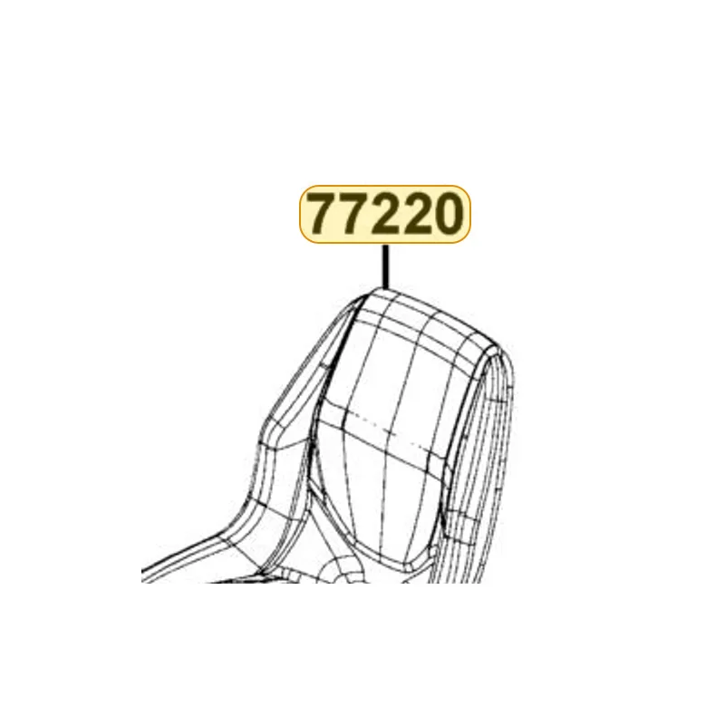77220-LKM8-E63-T01 SINGLE SEAT ASSY (REACH) — diagram cutout