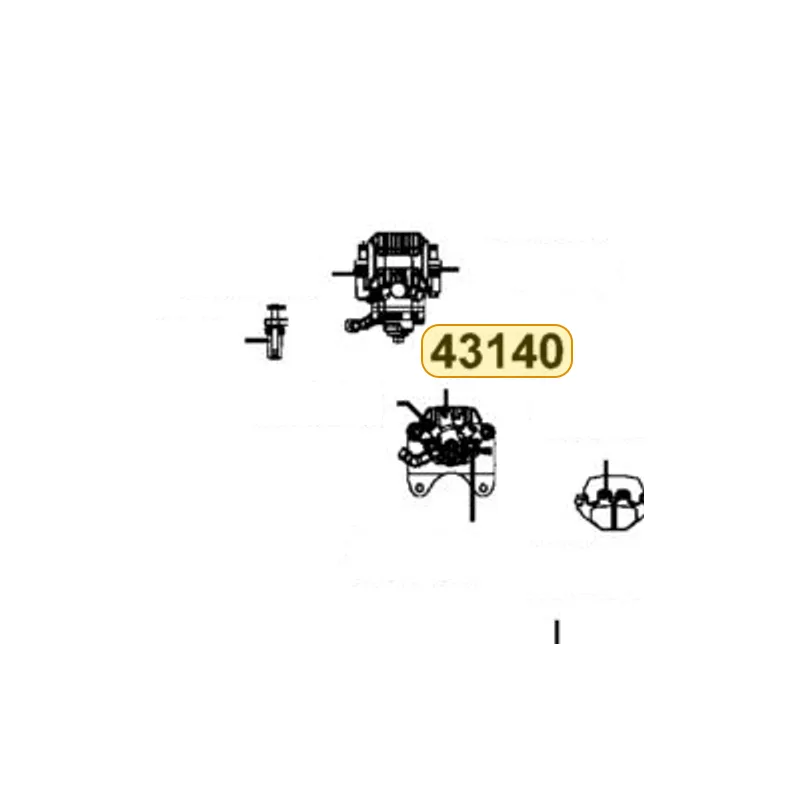 43140-LEE8-E00 ARM BRAKE — diagram cutout