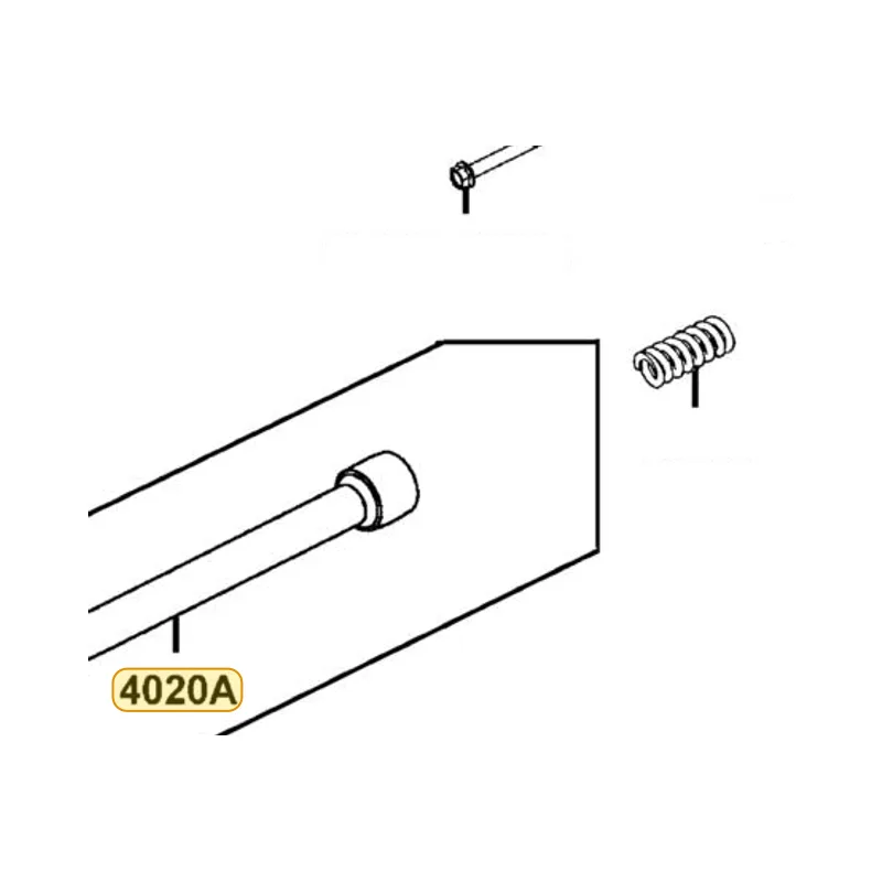 4020A-LKM8-E00 SHAFT ASSY PROPELLER — diagram cutout