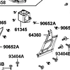 64360-AGA5-M00-N1R PANEL L SIDE (Black) — diagram cutout
