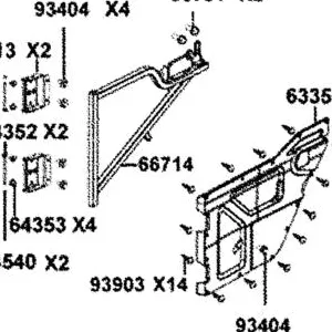 66714-AGA5-M00 R PIPE COMP DOOR — diagram cutout