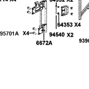 6672A-AGA5-M00 BRKT R COMP DOOR — diagram cutout