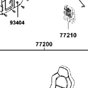 77200-ADG8-E01-T01 SEAT ASSY R — diagram cutout