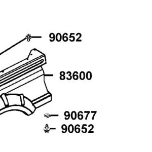 83600-LEE8-E00-CXR PANEL L REAR FENDER — diagram cutout