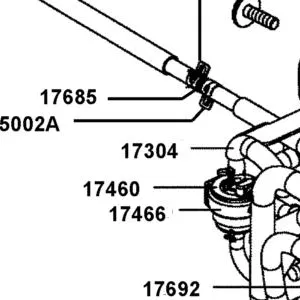 17304-AGA6-M02 TUBE ASSY CANISTER VCV — diagram cutout