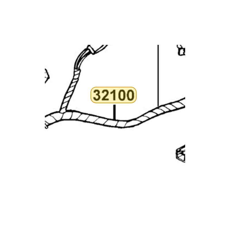 32100-LKM8-900 HARNESS WIRE — diagram cutout