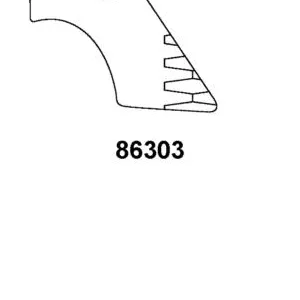 86303-AGA5-M00-T01 STRIPE SIDE COVER — diagram cutout
