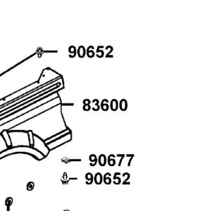 83600-LEE8-600-JBP PANEL.L REAR FENDER — diagram cutout