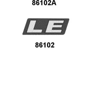 86102-AGA6-M31-T01 LABEL LE — diagram cutout
